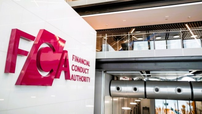 entrance of FCA's office in the UK
