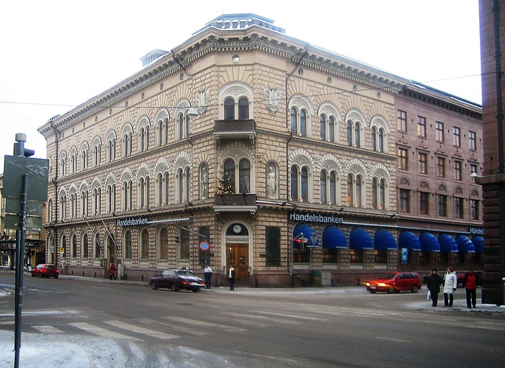 A branch of Handelsbanken in Finland.